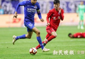 三轮不胜！中超-朱辰杰双响救主马纳法染红 申花2-2铜梁龙