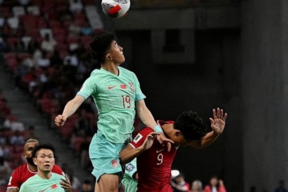塞尔吉尼奥国家队首球，国足1-0胜新加坡